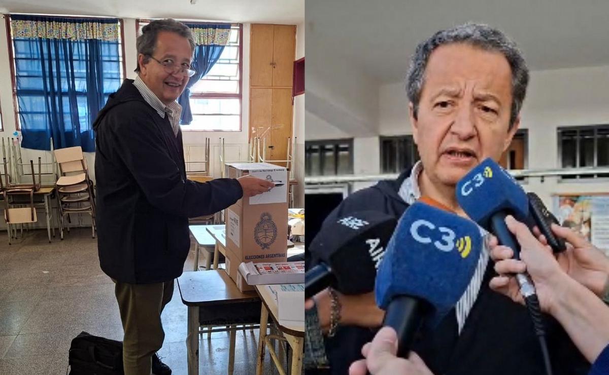 El legislador provincial Carlos Del Frade busca entrar al Congreso de la Nación. Votó