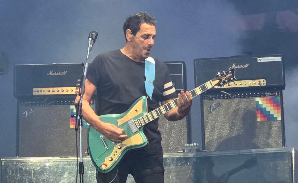 Divididos en el festival de Cosquín Rock 2026.