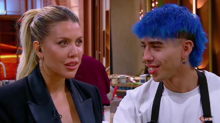 Wanda Nara incomoda a Luck Ra en MasterChef Celebrity con una pregunta personal
