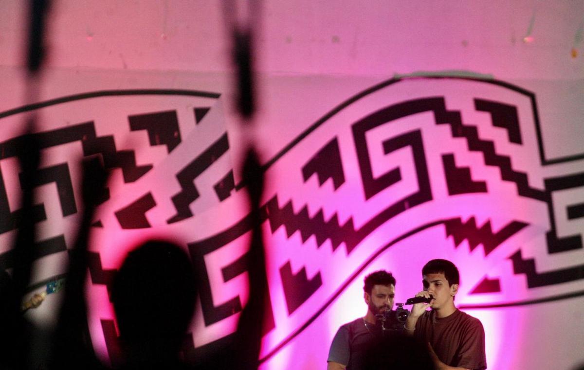 Milo J brilló en la plaza Próspero Molina. (Foto: Daniel Cáceres)