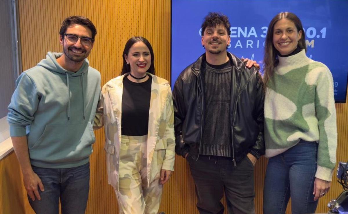 Pequeño Pez vuelve a Rosario y antes visitó Cadena 3 Rosario.