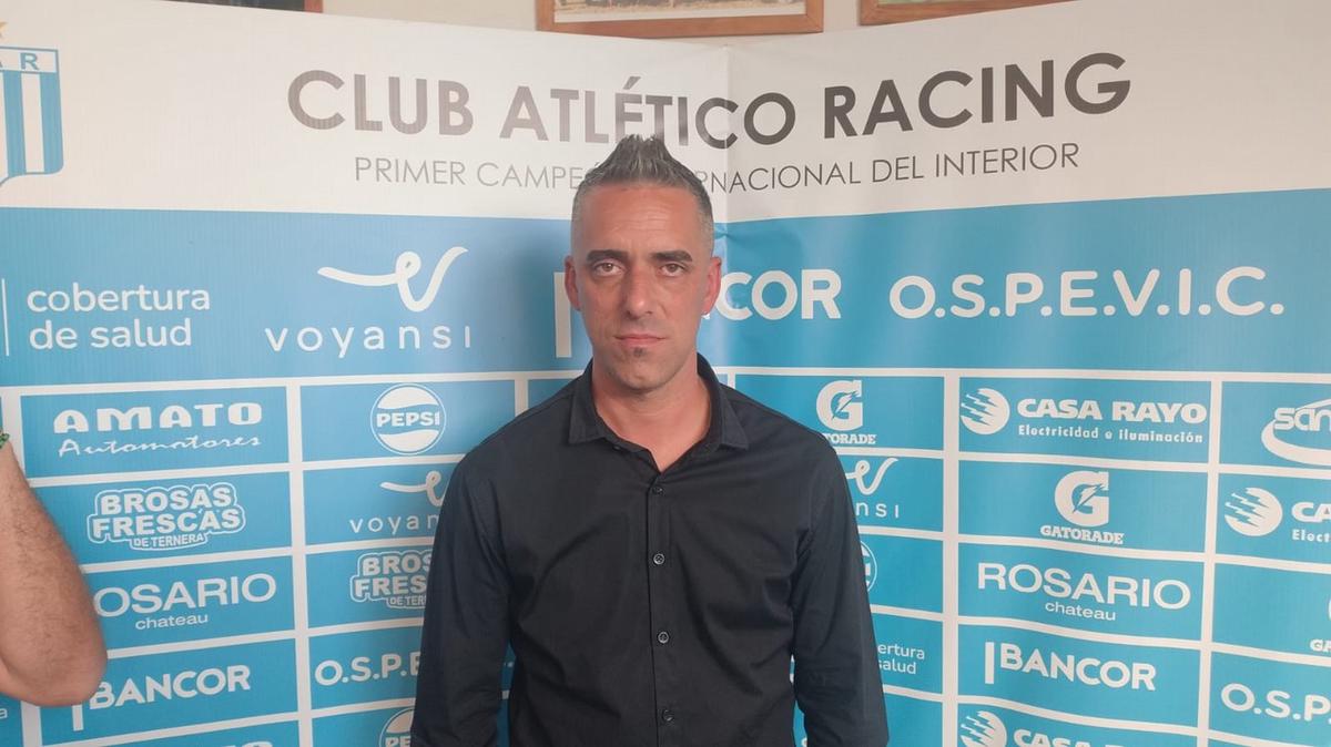 Pablo Fornasari, nuevo DT de Racing de Córdoba.