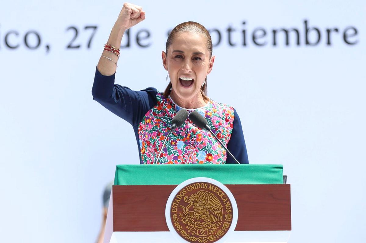 La presidenta de México, Claudia Sheinbaum.