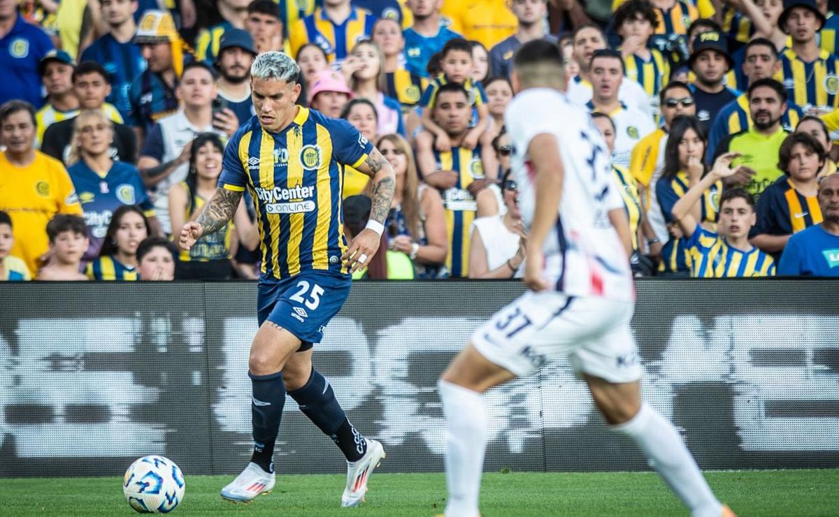 FOTO: Rosario Central vs. San Lorenzo. Liga Profesional 2024. 