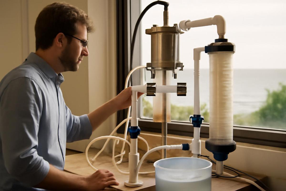 Calor de baja calidad de fuentes renovables podría desalinar agua