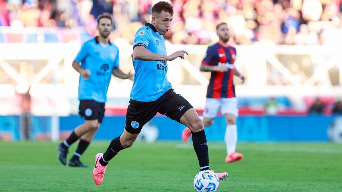 FOTO: Belgrano venció a San Lorenzo de visitante. (Foto:Prensa Belgrano) 