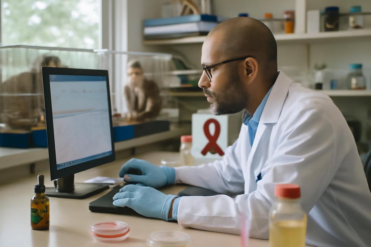 Pequeñas dosis de THC y su impacto en el VIH