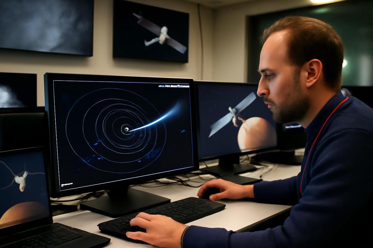 La ESA mejora la trayectoria del cometa 3I/ATLAS con datos de Marte
