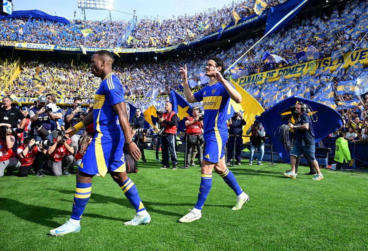 FOTO: Boca y River se enfrentan en un nuevo superclásico.