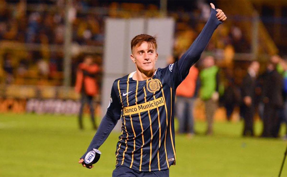 Archivo.- Franco Cervi, un jugador que sabe de noches de Libertadores con Central.