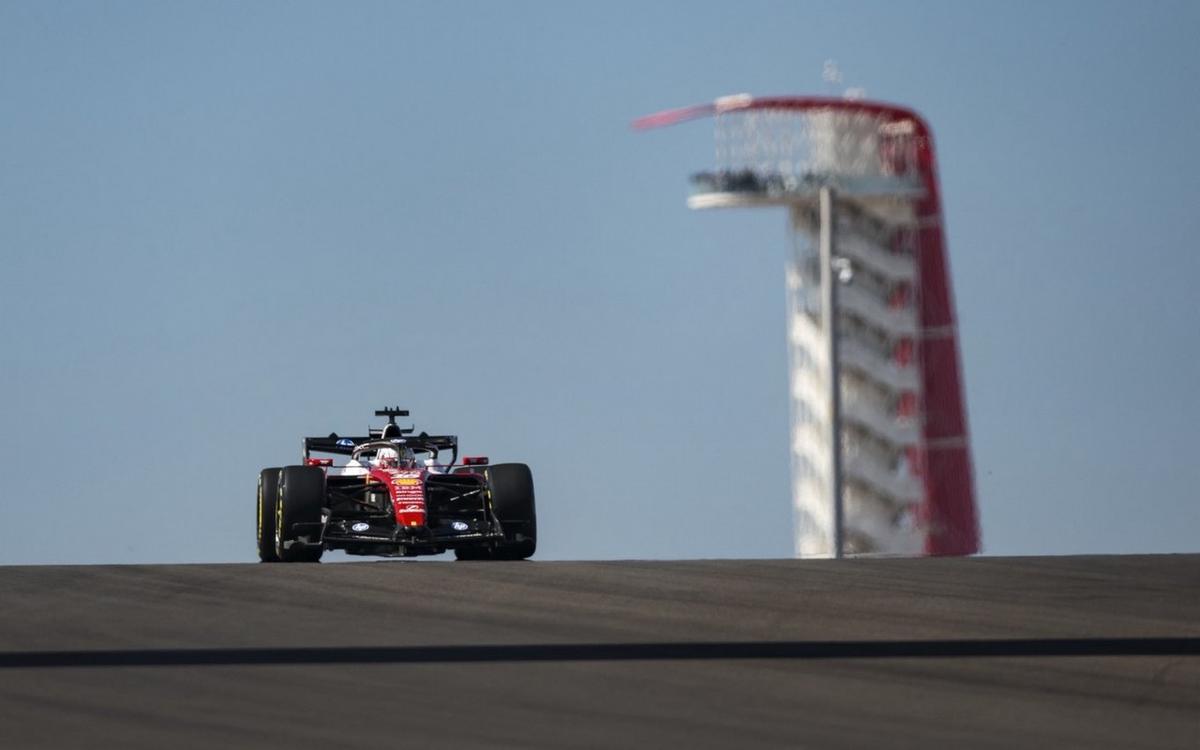 Leclerc fue también el más rápido con la Ferrari en la FP2 de Texas