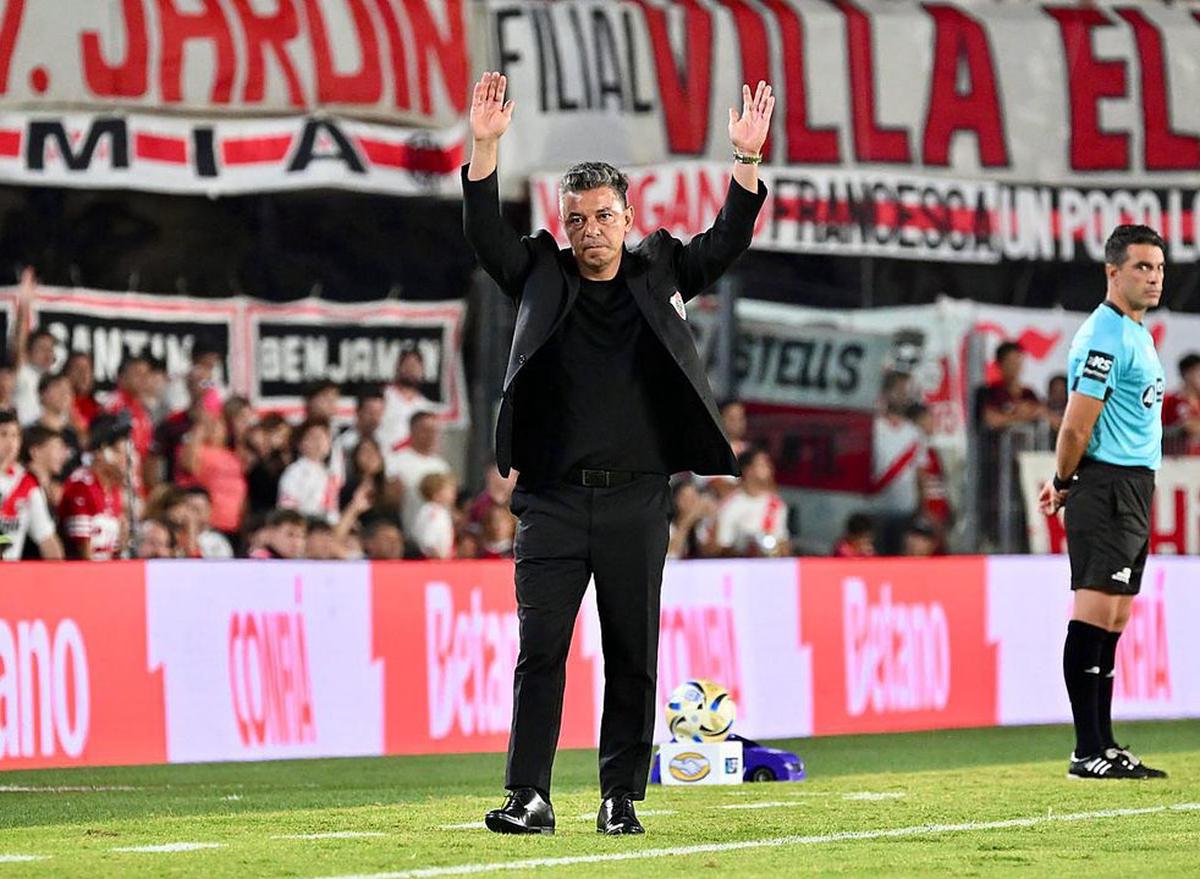 Gallardo se despidió de River.