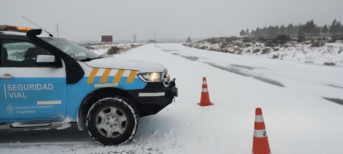 Controles de seguridad vial en rutas del país durante el Operativo Invierno