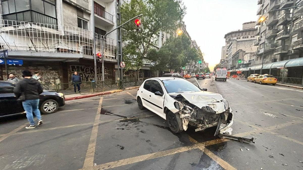 FOTO: Accidente en Colón y General Paz