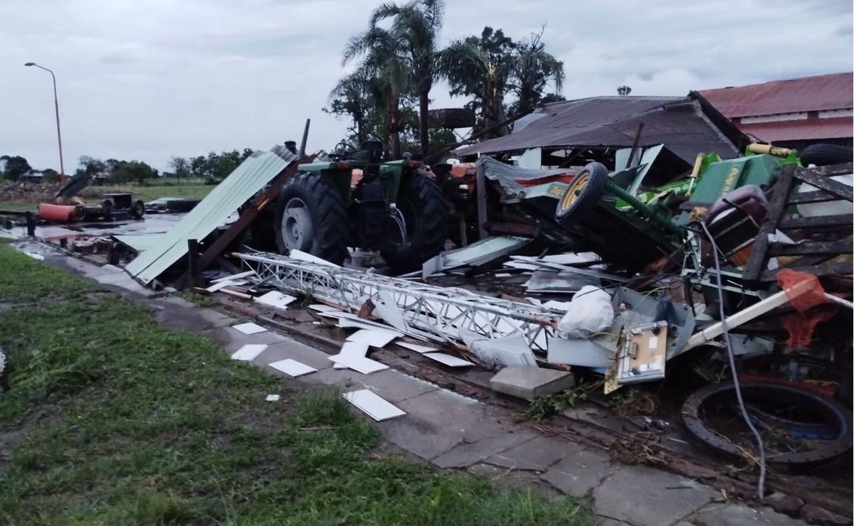 FOTO: Violento tornado en Virginia, Santa Fe.