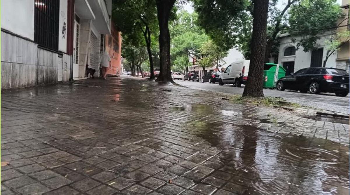 Lluvia en Rosario