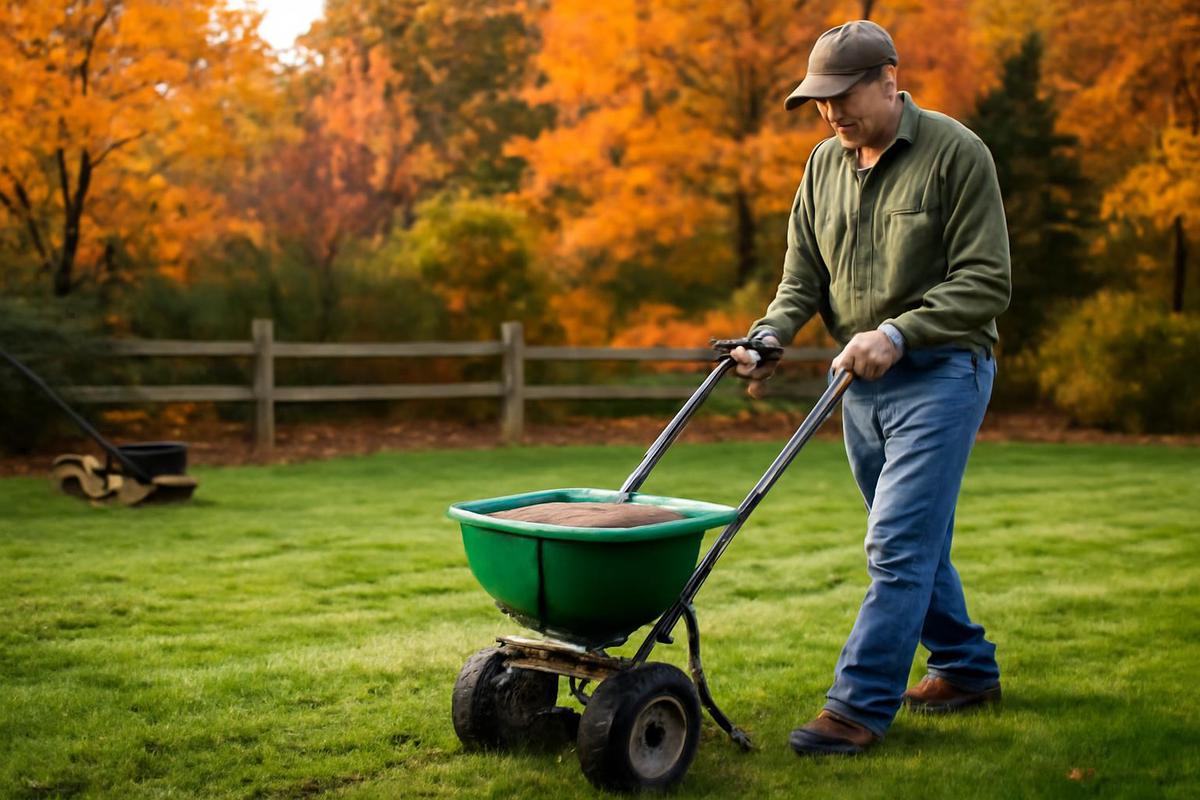 Fertilización del césped en otoño para un mejor crecimiento