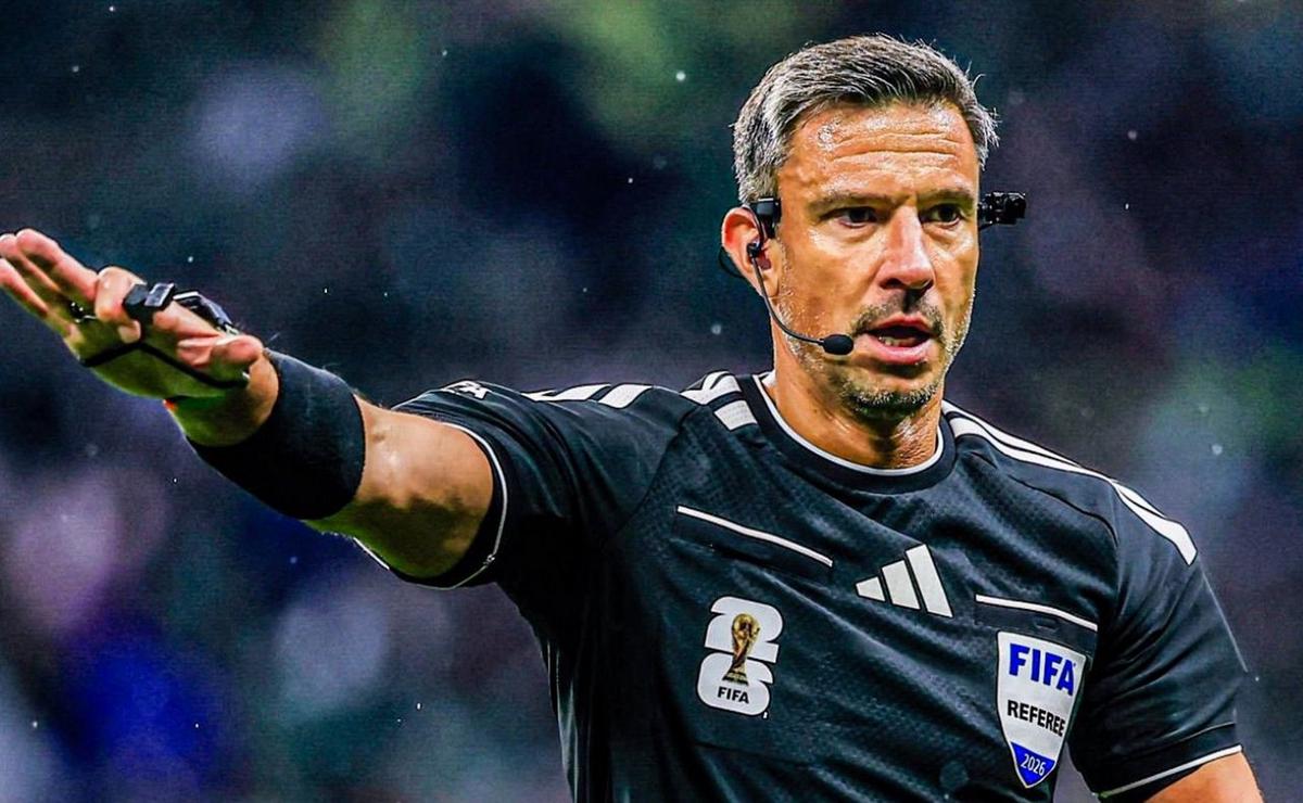 Slavko Vincic, árbitro de la final. (Foto:X)