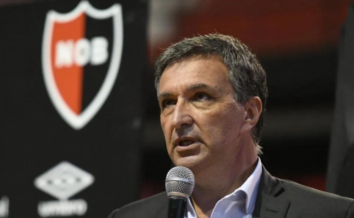 FOTO: Ignacio Astore, presidente de Newell's.