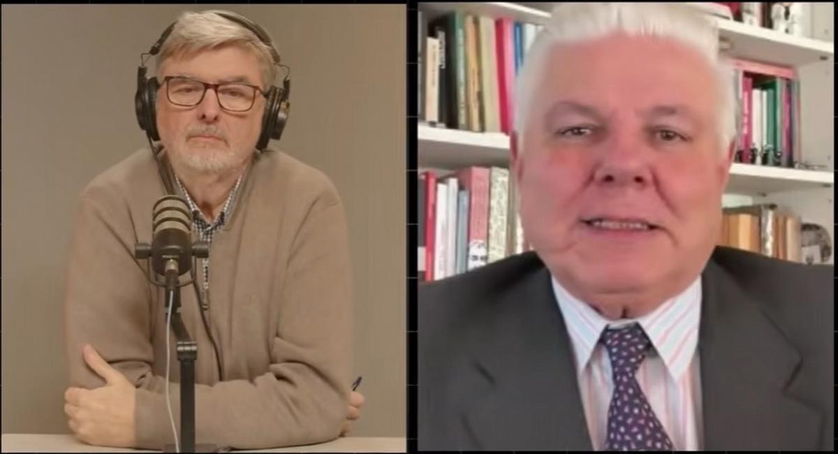 El senador libertario Agustín Monteverde, entrevistado por Sergio Suppo.