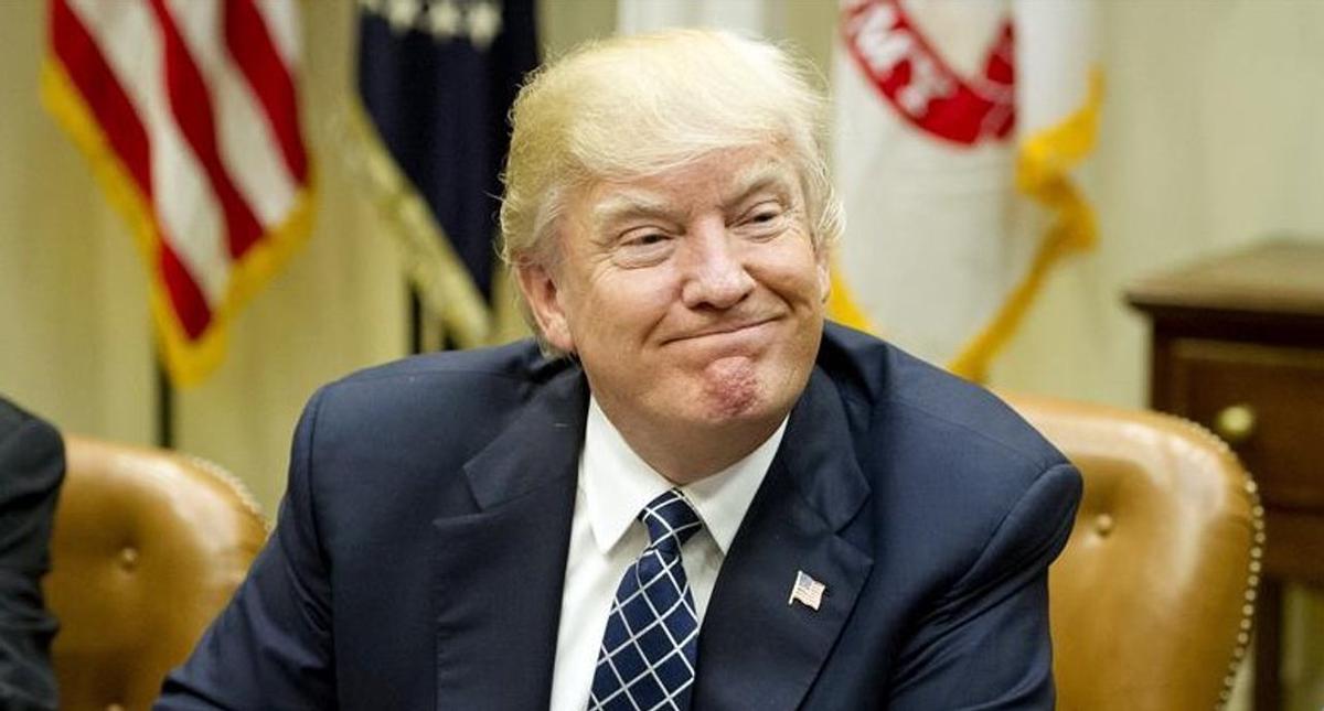 El presidente de Estados Unidos, Donald Trump.