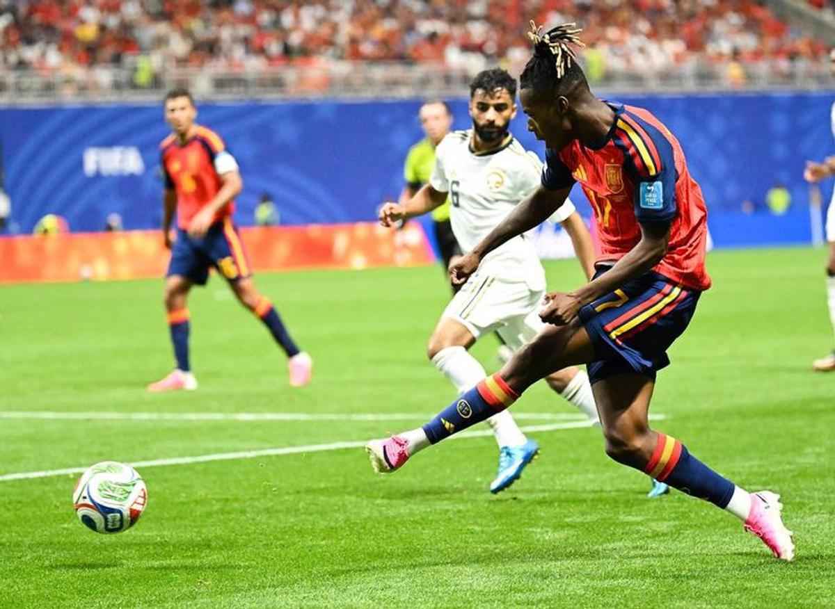 España vs. Arabia Saudita.