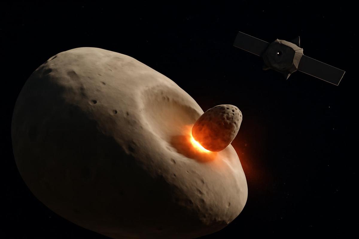 Impacto de asteroide en Deimos
