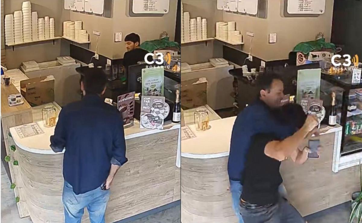Robo en una heladería de Rosario: el empleado habló con Cadena 3 y dijo sentir bronca
