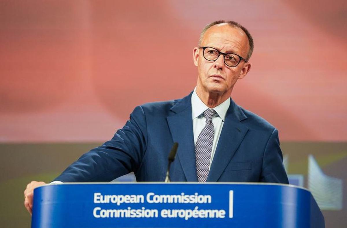 El canciller de Alemania, Friedrich Merz.
