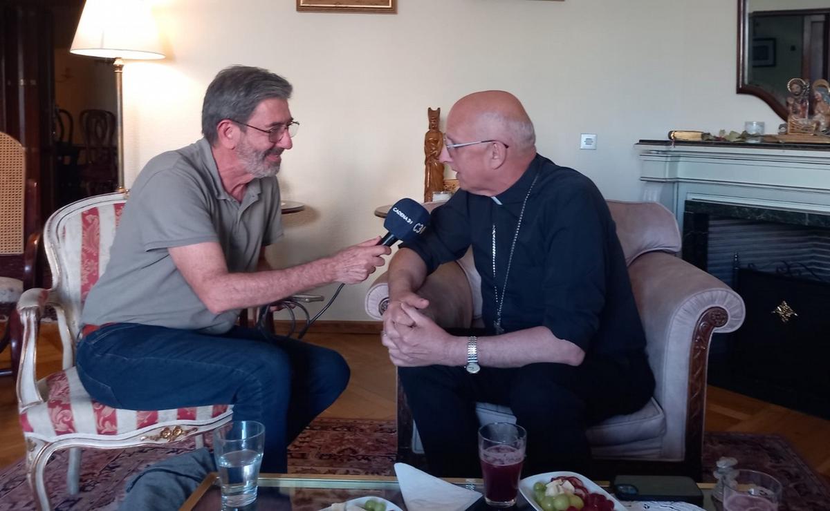 FOTO: Monseñor Olivera destacó la unión entre los caminos de Santiago y Cura Brochero.