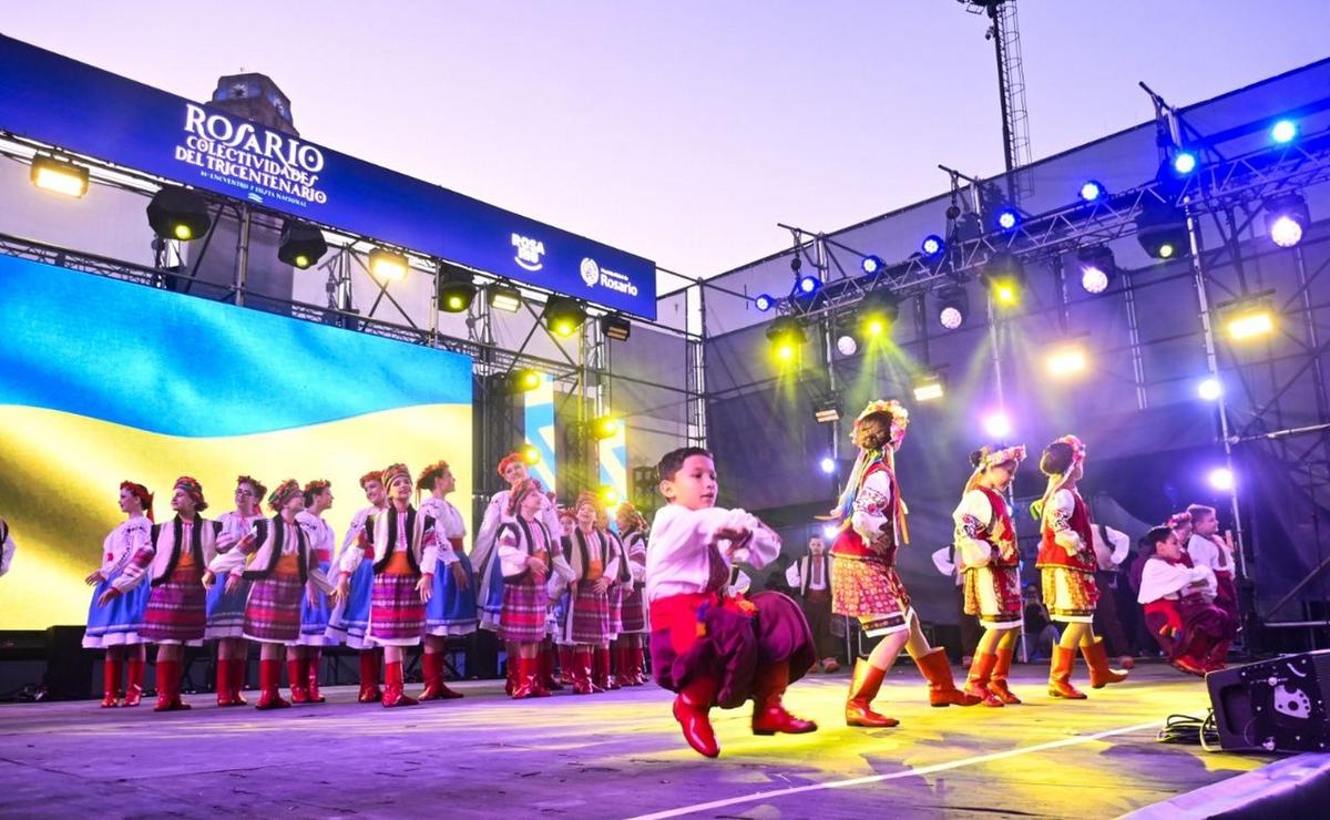 Fiesta de Colectividades en Rosario.