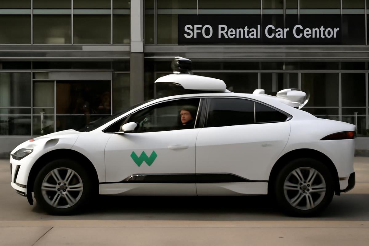 Waymo robotaxis en San Francisco