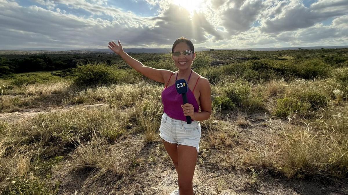 Geo Monteagudo, en la cima de Crazy Donkey.