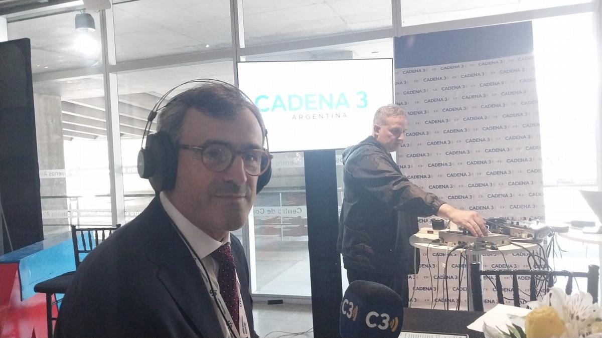 FOTO: Martín Rappalini, presidente de la Unión Industrial de la Provincia de Buenos Aires.