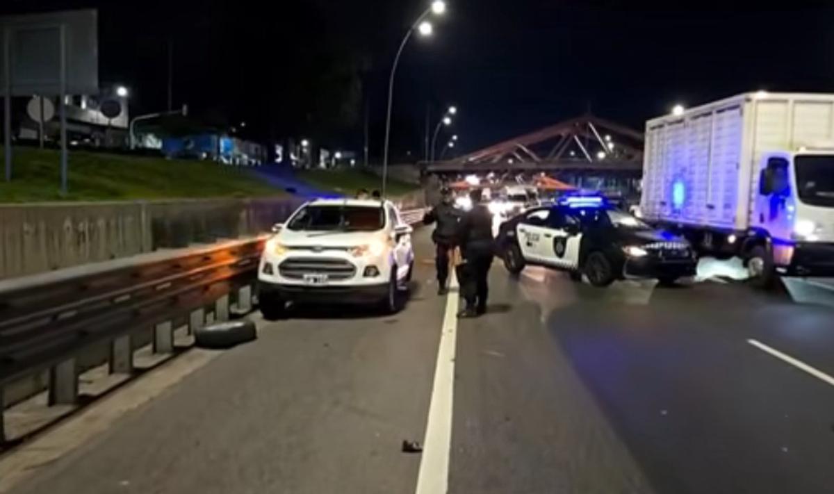 Accidente en Avenida General Paz: se reducen dos carriles por choque múltiple