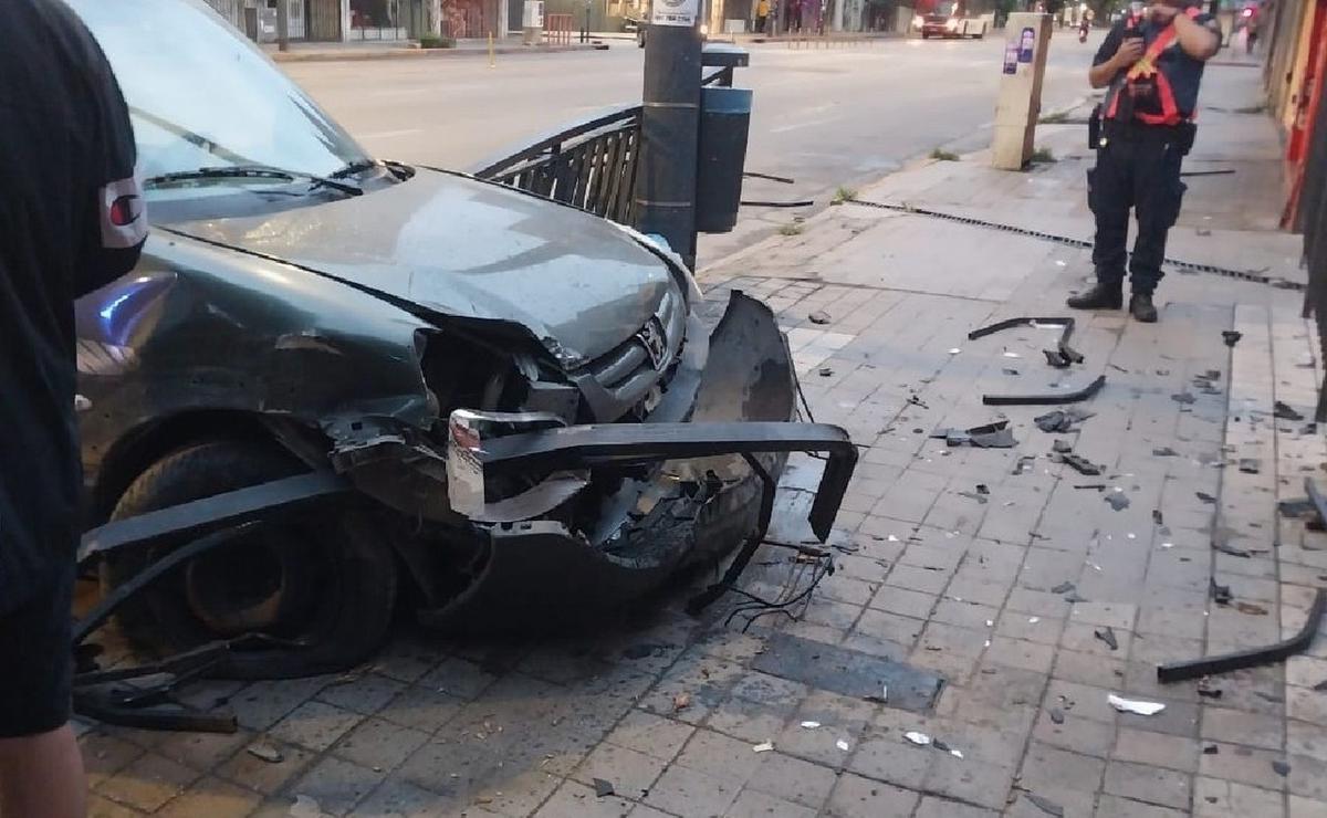 FOTO: El choque ocurrió en barrio Alberdi. (Foto: Policía de Córdoba)