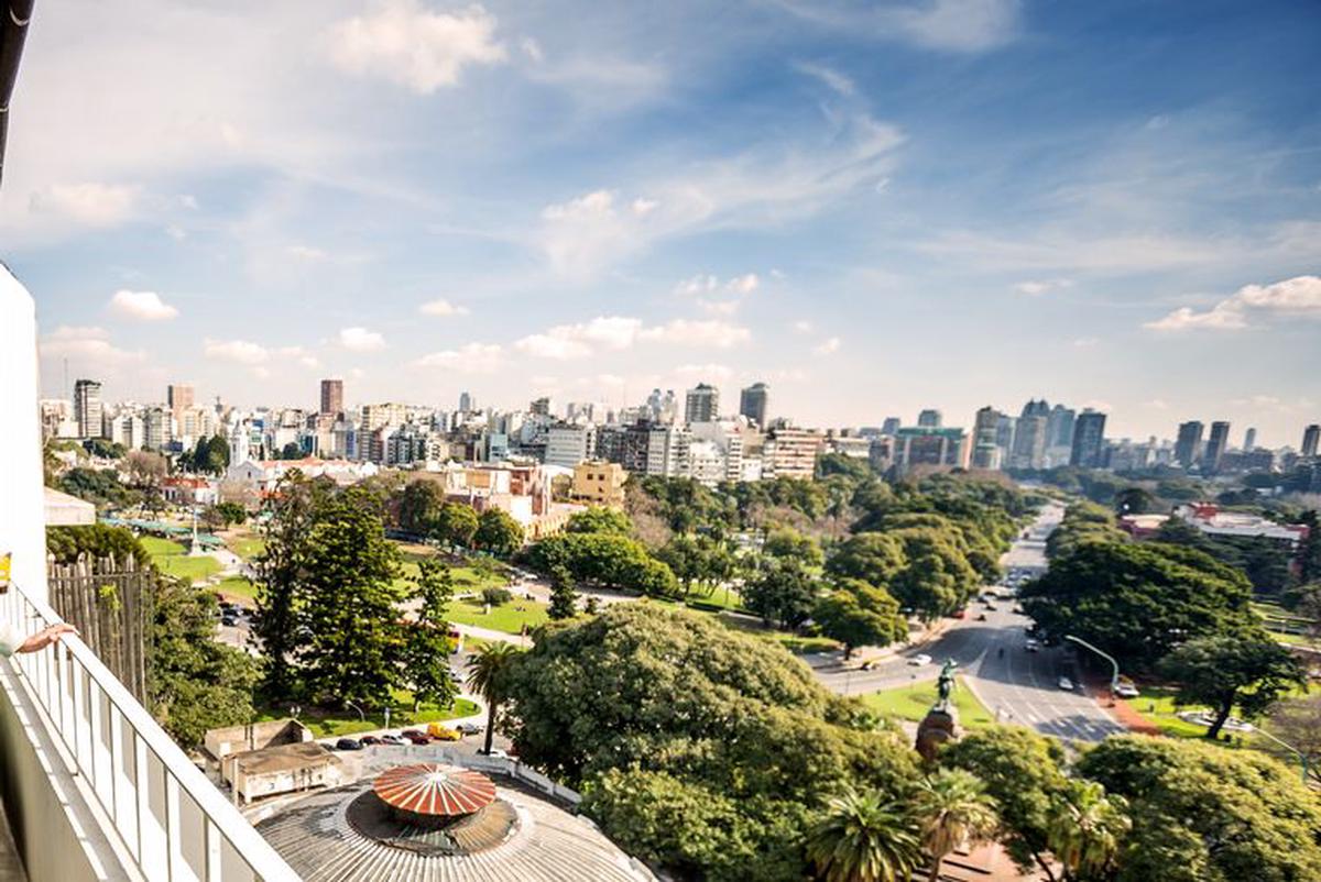 FOTO: La fantástica vista que ofrece el Hotel Esplendor Plaza Francia.