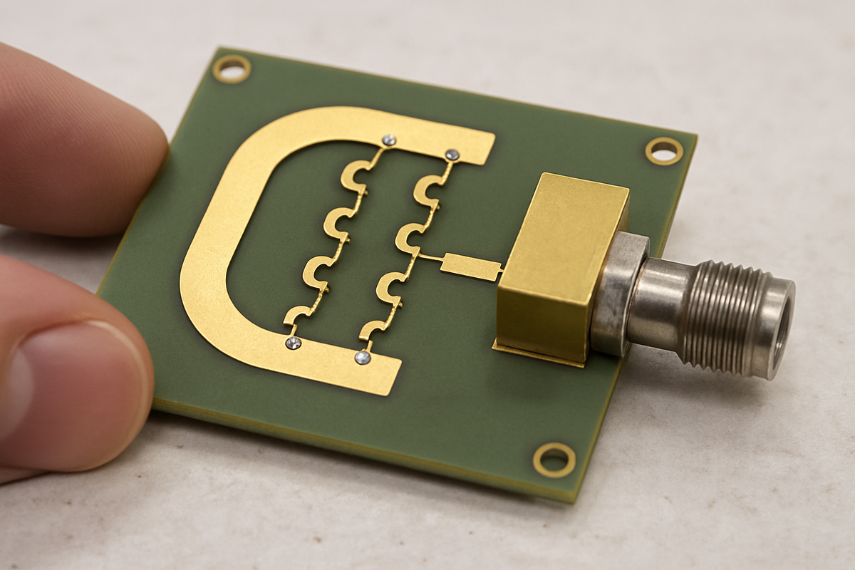 Cadena de diodos en forma de C asimétrica