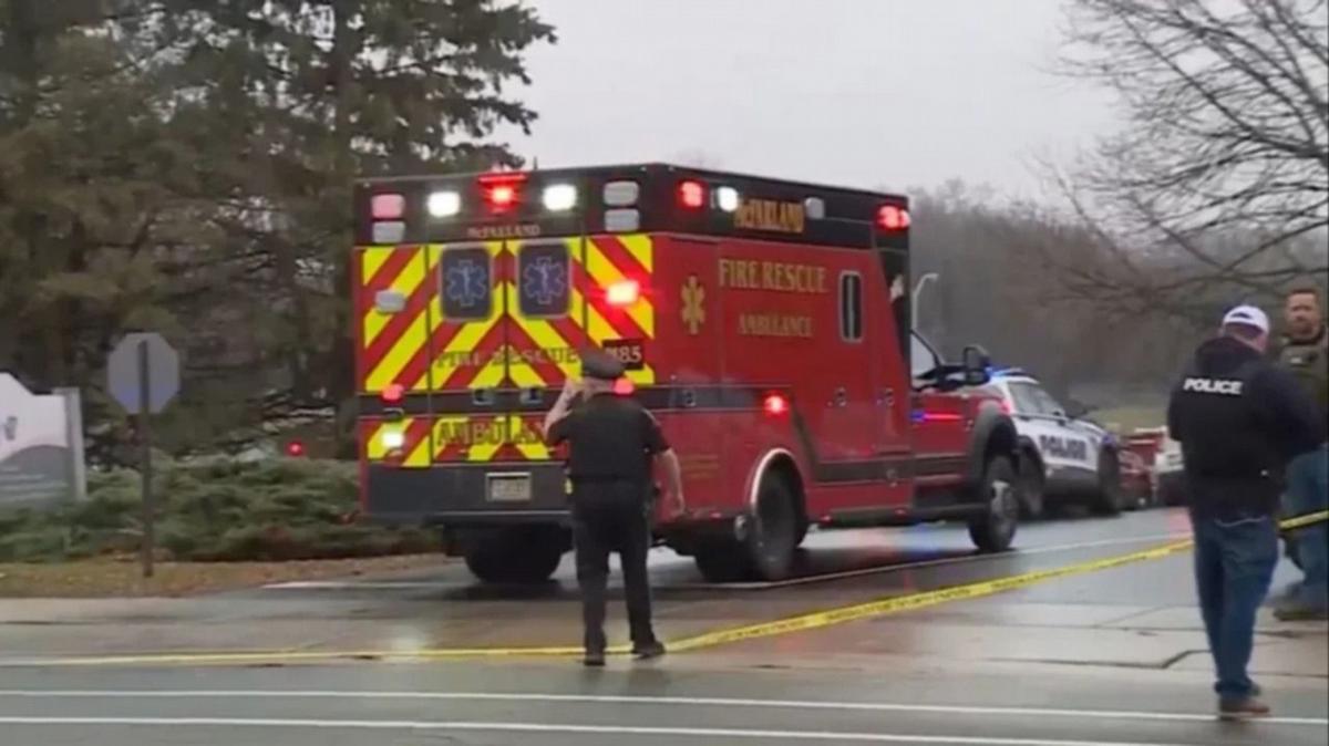 FOTO: Tiroteo en una escuela cristiana de Wisconsin: al menos tres muertos   