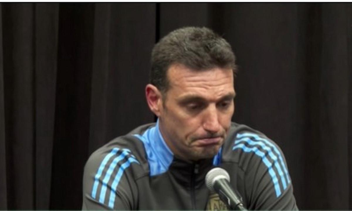 Scaloni dejó sentidas palabras por la partida de 