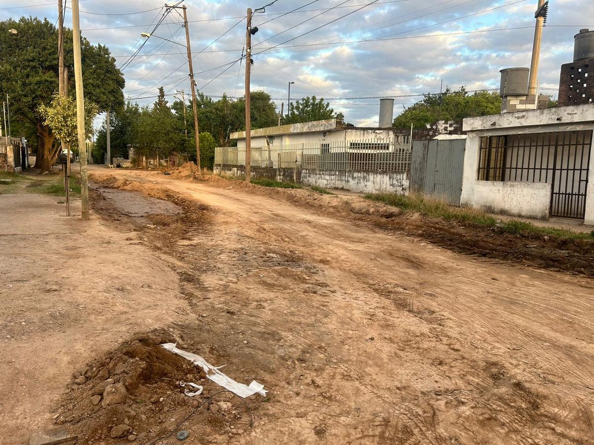 Así están las calles en barrio Liceo 3° sección. (Foto: Lucía González/Cadena 3)