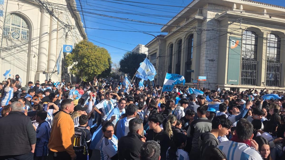 Los festejos de los hinchas argentinos a lo largo y ancho del país.