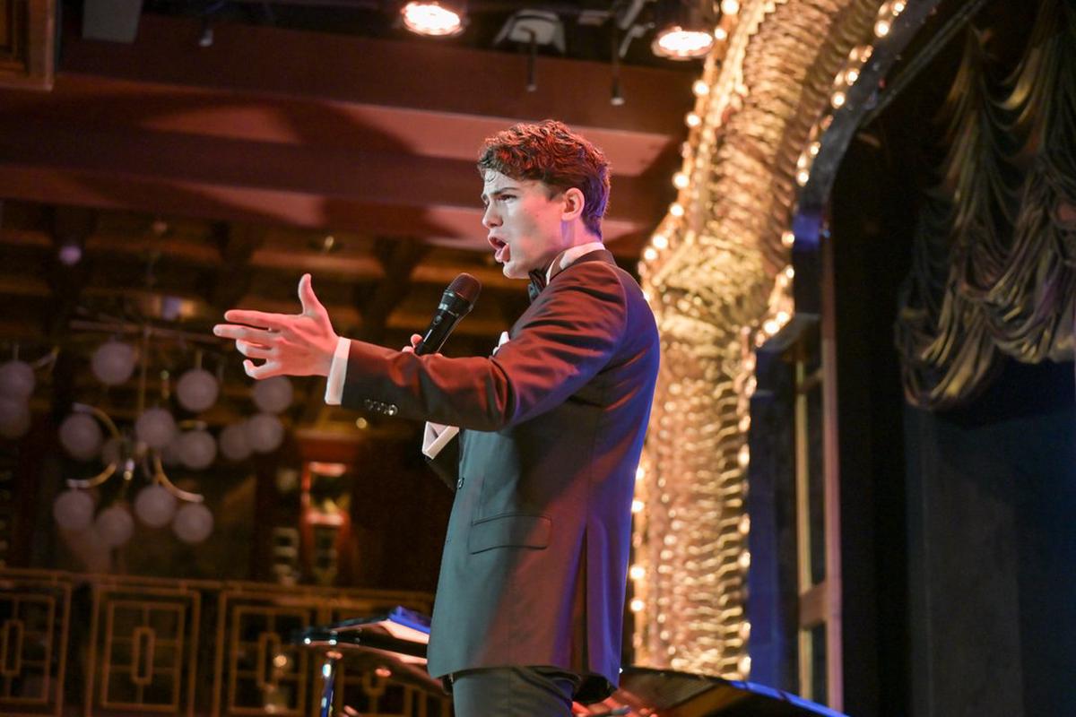 Martín Savi en su presentación.