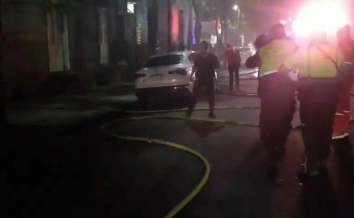 FOTO: Trágico incendio en La Boca.