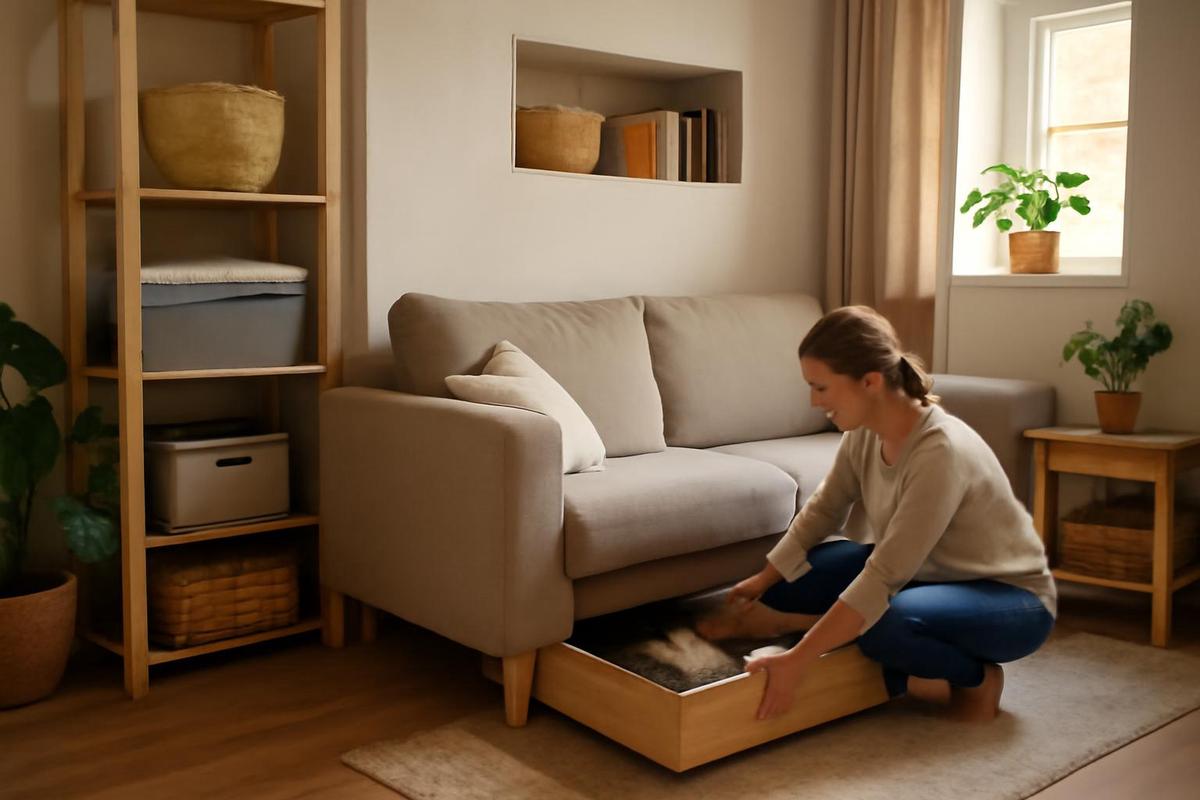 Consejos de almacenamiento para espacios reducidos