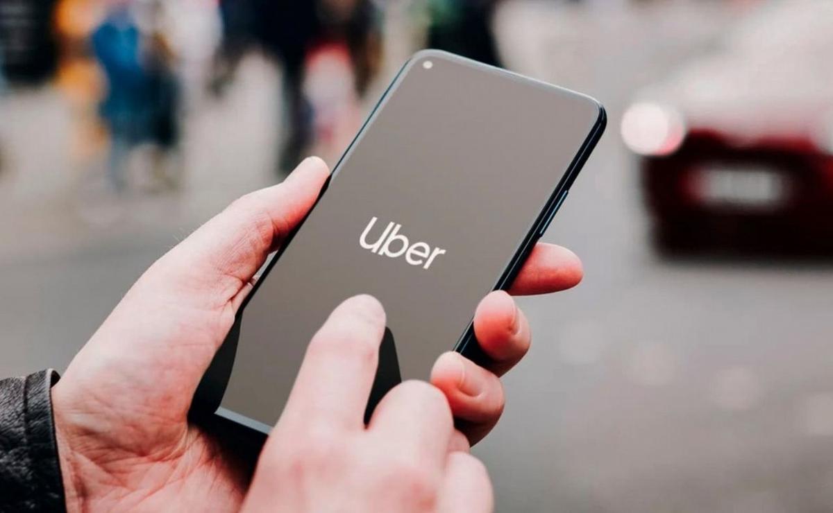 Servicio de Uber en la ciudad.