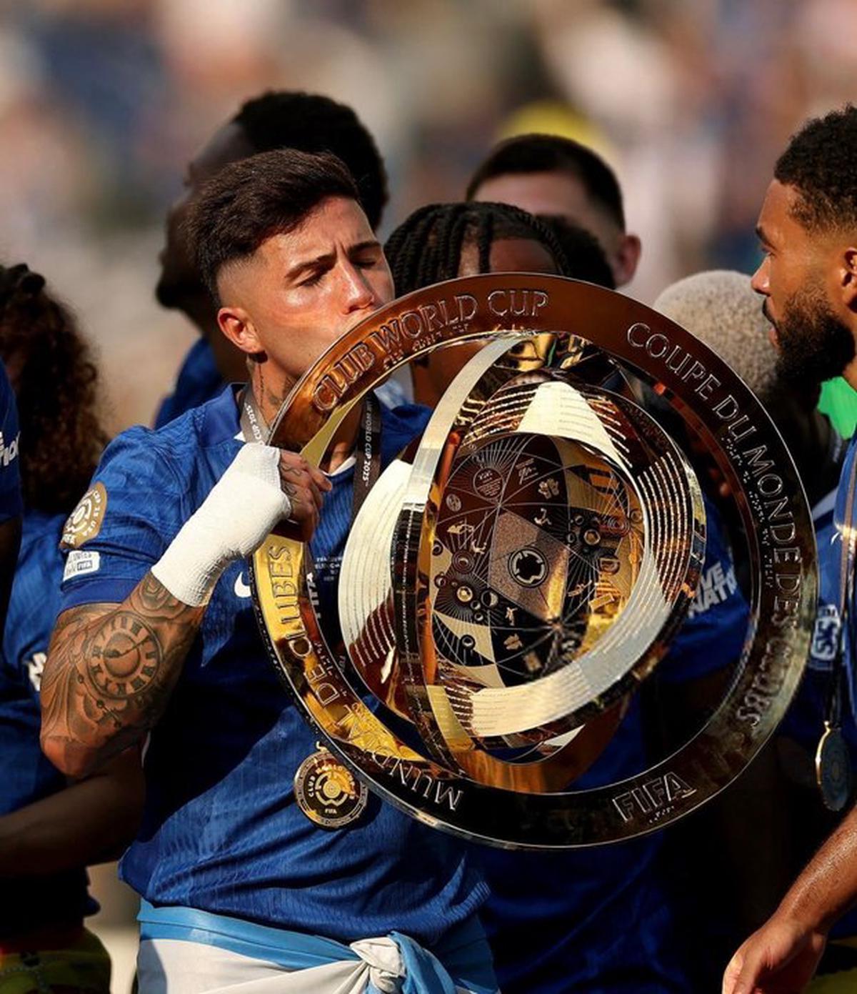 Enzo Fernández y una racha perfecta: ganó todas las finales internacionales que disputó.