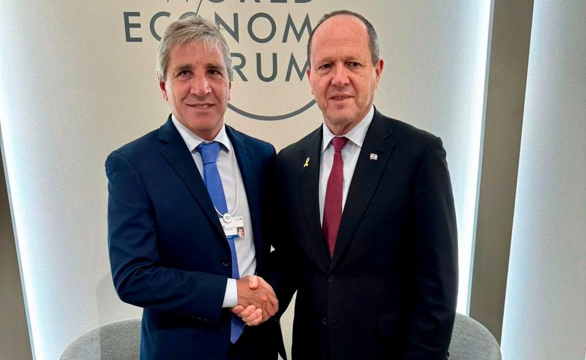 Caputo y su par de Israel, Nir Barkat. (Foto: NA/Redes)