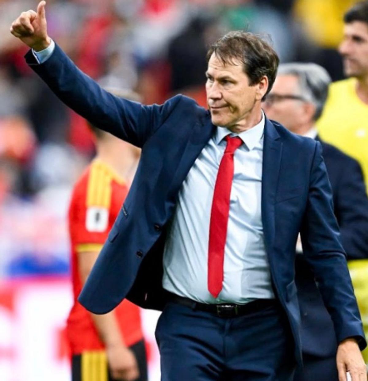 Rudi García, DT de Bélgica.
