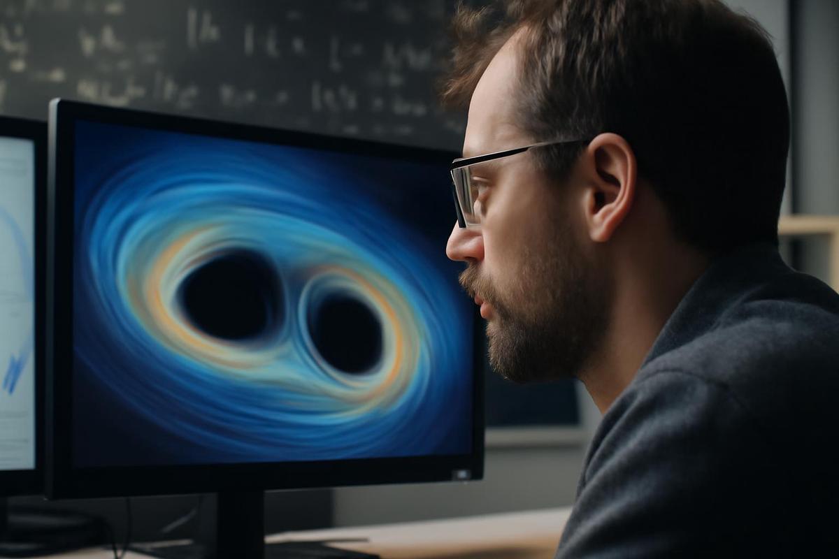 Colisión de agujeros negros y ondas gravitacionales